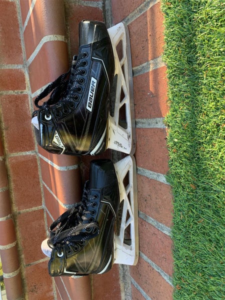 Senior Bauer Supreme S190 Regular Width Size 7.5 Hockey Goalie Skates