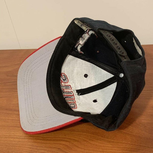 Vintage Chicago Bulls Starter Black Snapback Adjustable Hat -  UK