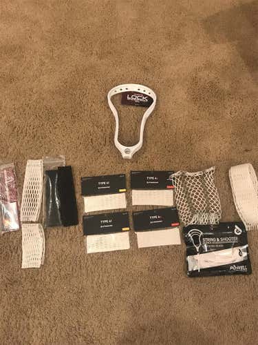 New White Lock Unstrung Head