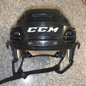 Black Used Medium CCM Tacks 110  Helmet