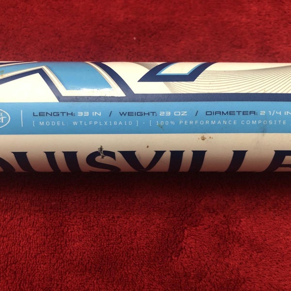 White High School/College 2018 Composite LXT (-10) 23 oz 33" Bat