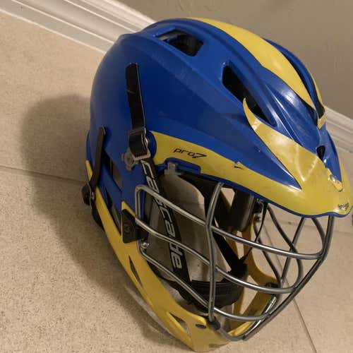 Lacrosse Blue Adult Cascade Pro7 Helmet