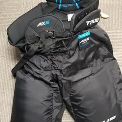 Black New Senior Extra Large True AX5 Hockey Pants