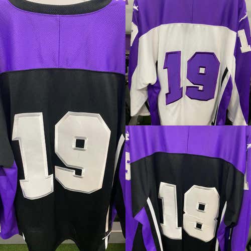 Black 18 & 19, White 19 Adult XL Jersey