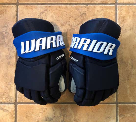Winnipeg Jets Warrior Covert QRE 14" Pro Stock Gloves
