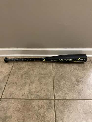 Used Kid Pitch (9YO-13YO) USSSA Certified 2018 Rawlings Composite Quatro Pro Bat (-10) 18 oz 27"