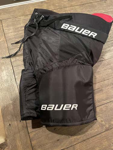 Black New Senior Medium Bauer Nsx Hockey Pants