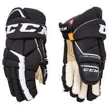 Black New Senior CCM AS1 Gloves 13"