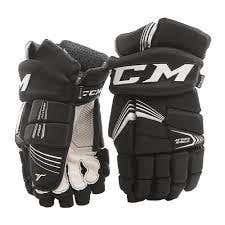 Black New Senior CCM Super Tacks Gloves 14"