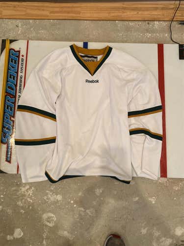 White Adult Large Reebok Jersey