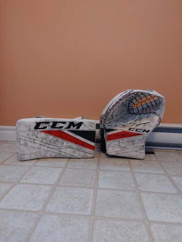 Full right senior CCM E3.9 blocker and glove