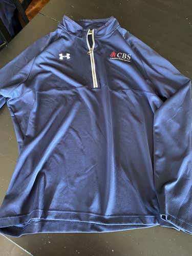 Blue Men's Used Adult XXL Under Armour Sweater