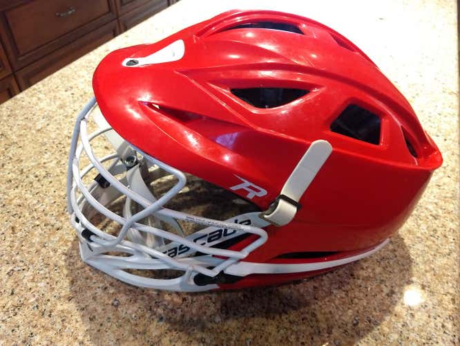 Red Used Adult Player's Cascade R Helmet