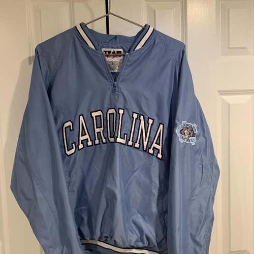 Vintage 1980s UNC Tar Heels 1/4 Zip Bomber Medium