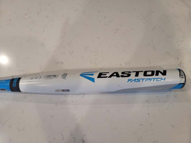 White Used High School/College 2018 Easton Composite Mako Bat (-11) 22 oz 33"