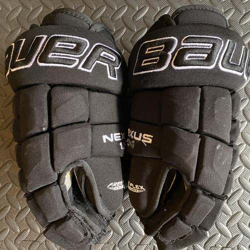 Black Senior Bauer Nexus 1N 13" Gloves
