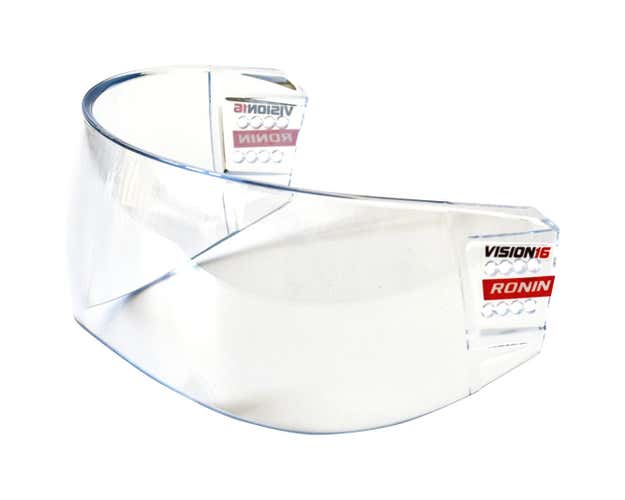 Ronin X8-PRO Hockey Visor - Modified Straight-cut
