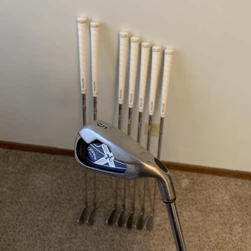 Callaway X-18 Stiff Flex Iron Set (3-PW)