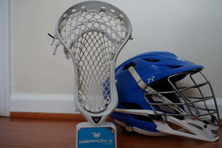 used white ECD strung weapon X head