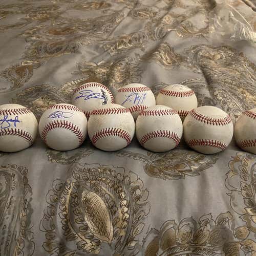 Used Rawlings MLB and MiLB Ball Lot (9 Pack)