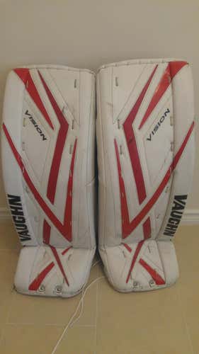 34+1" Vaughn Vision 9400 Goalie Leg Pads