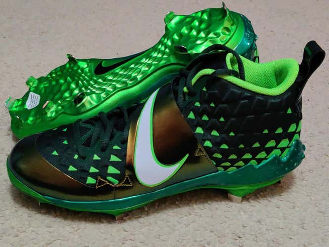 Nike Force Zoom Trout 6 All Star HR Derby 'Rock N Roll' Baseball Cleats Size 13