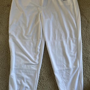 Adidas Men's Baseball White pants Size Large