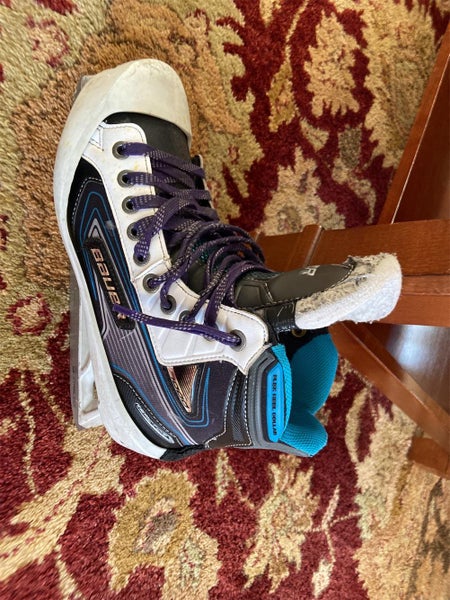 Senior Bauer Reactor 7000 Regular Width Size 7 Hockey Goalie Skates
