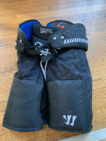 Black Senior Small Warrior Covert QRE Pro Hockey Pants