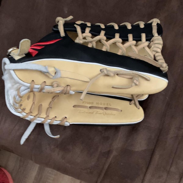 Black High School/College Outfield Pro Collection 12.75" Baseball Glove