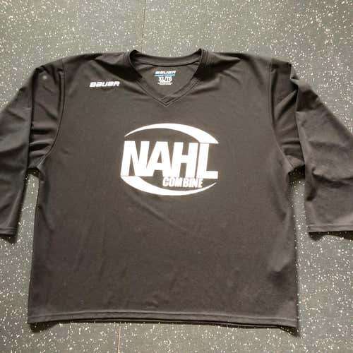 NAHL Black Adult XL Bauer Jersey