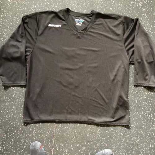 Black Adult XL Bauer Jersey