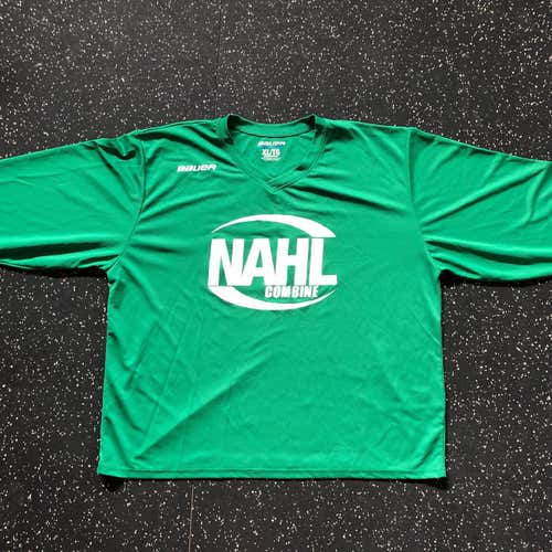 Green Adult XL Bauer Jersey