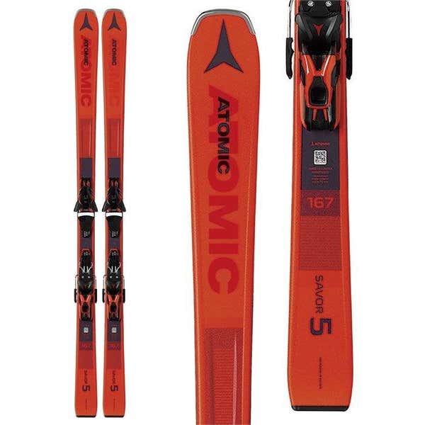 NEW Atomic Savor 5 167 Ski with Bindings (Option 190694126381