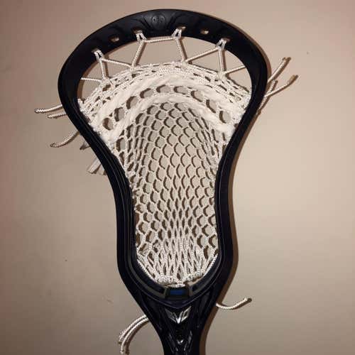 Navy Blue New Attack & Midfield Strung Evo 5 Head