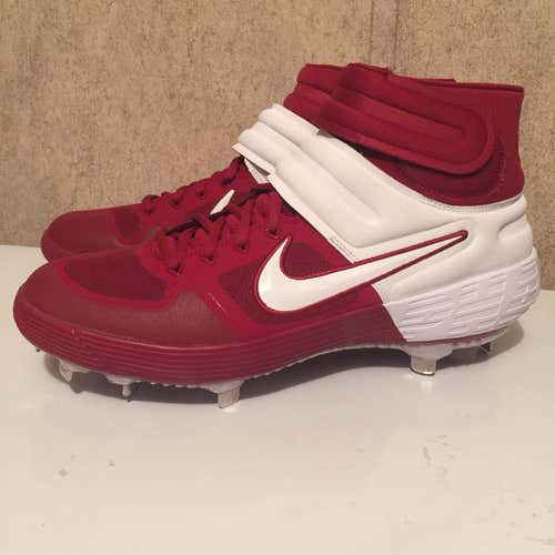 Nike Alpha Huarache Elite 2 Mid Baseball Cleats Sz12