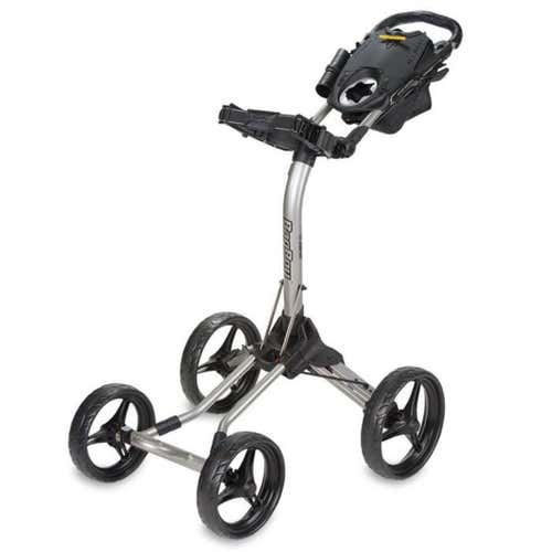 Bag Boy Quad Xl Push Cart - Silver Black