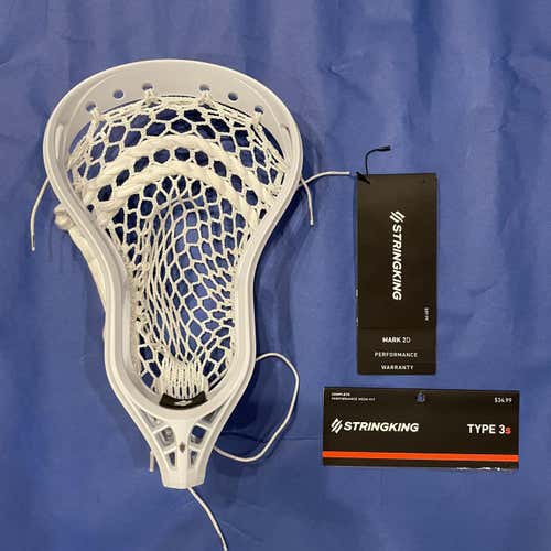 White New Defense Strung Mark 2D Head