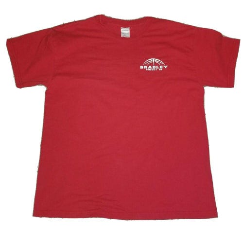 Vintage 2006 Bradley University Braves Sweet 16 Large L T-Shirt - Vintage NCAA