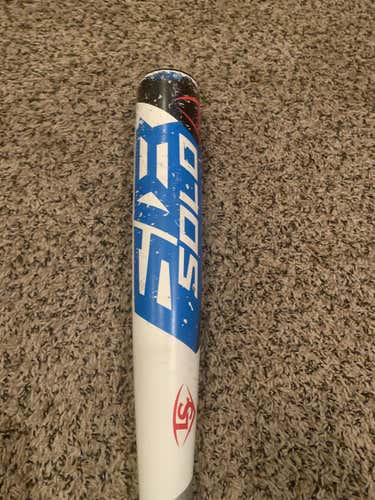 Used High School/College 2018 BBCOR Certified Louisville Slugger Alloy Solo 618 Bat (-3) 30 oz 33"