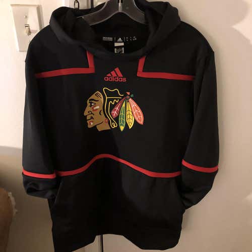 Chicago Blackhawks Adidas Men’s NHL Pullover Hoody L