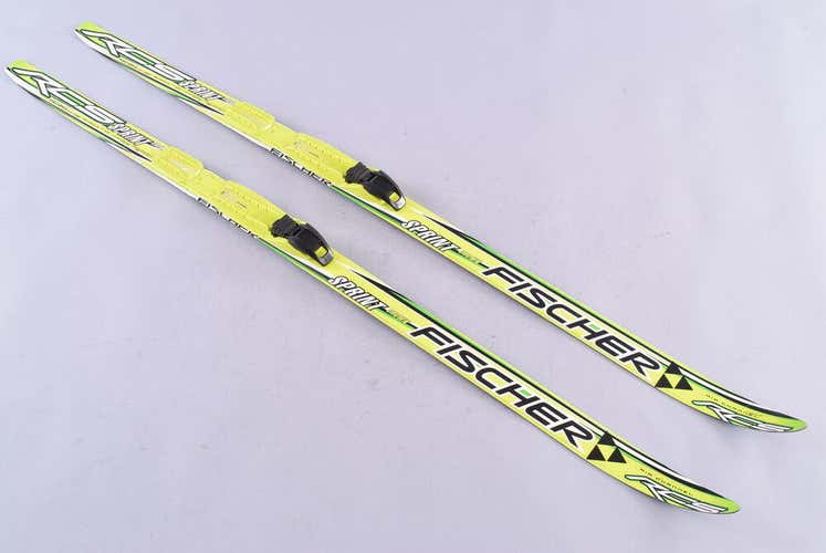 Fischer RCS Sprint Crown Jr XC Skis 130cm Youth Skis Nordic NNN Bindings