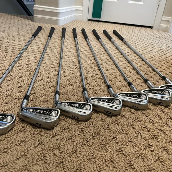 Men's Right Handed 710 AP2 Stiff Flex Steel Shaft Iron Set