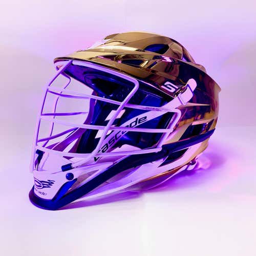 NEW! Metallic Gold Adult Player's Cascade S Helmet