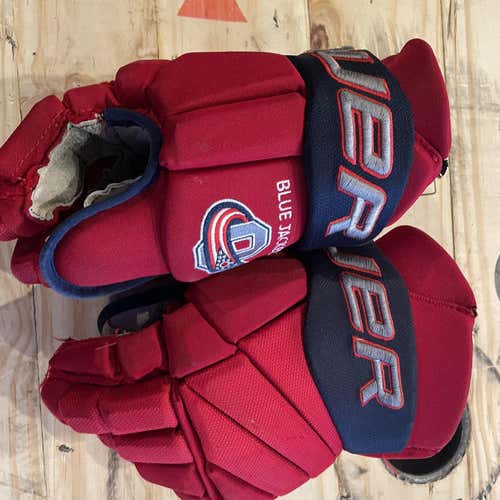 Red Senior Bauer Pro Series 15" Pro Stock Gloves