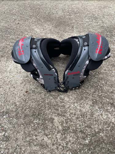 Used Medium Riddell Ghost Shoulder Pads