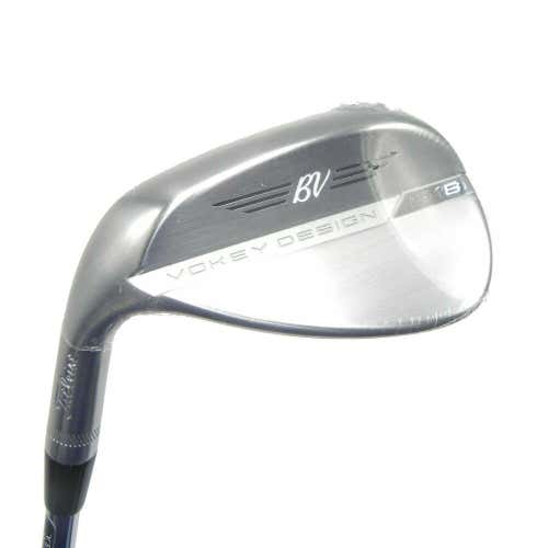 Titleist Vokey SM8 Tour Chrome Wedge 54.14F* S200 Stiff Flex LEFT-HANDED MINT