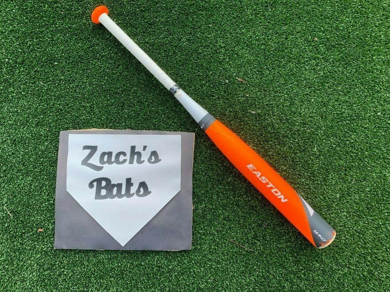 Nice 2014 EASTON MAKO YB14MK 29 18 USSSA BASEBALL BAT EUC Orange White 2 1/4