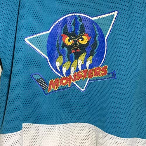 Deep Teal Monsters Adult XL Jersey