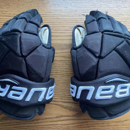 Black Senior Bauer Vapor 1X Pro 13" Pro Stock Gloves